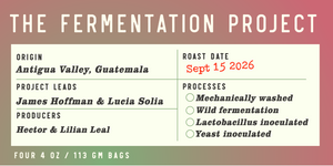 [PREORDER] James Hoffmann - Fermentation Project Tasting Set